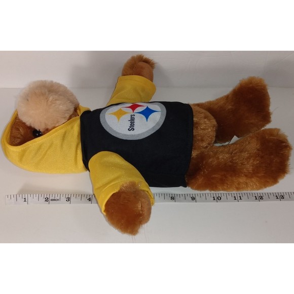 Pittsburgh Steelers Bear | Good Stuff | 13 inch - Picture 7 of 9